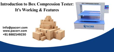 Box Compression Tester agent|Introduction to Box Compression Tester: It’s Working & Features.